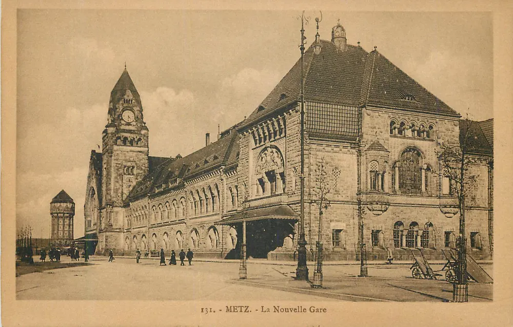 Metz - A Nova Estação — Editor E31, n° de série visível - Frente