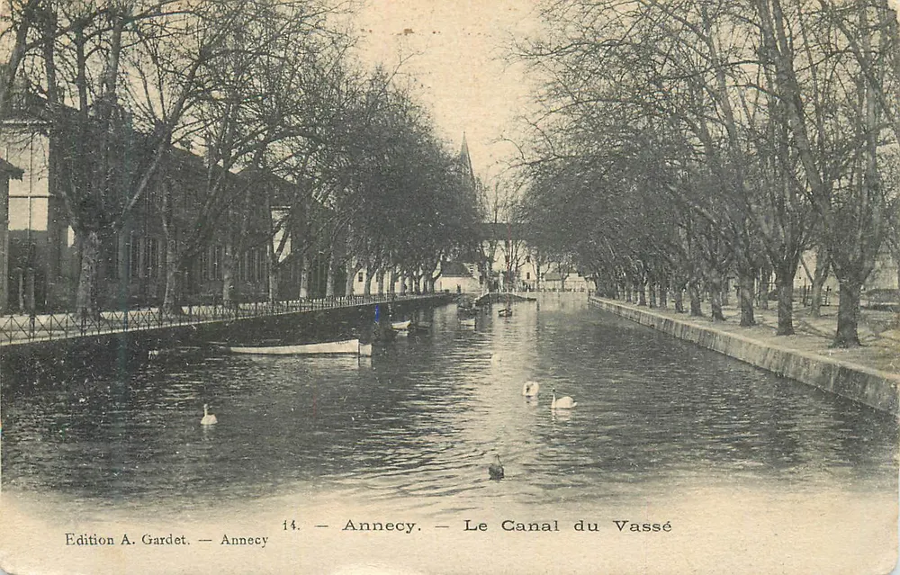 Anney - O Canal do Vassé — Edição A. Gardet — n°14 - Frente
