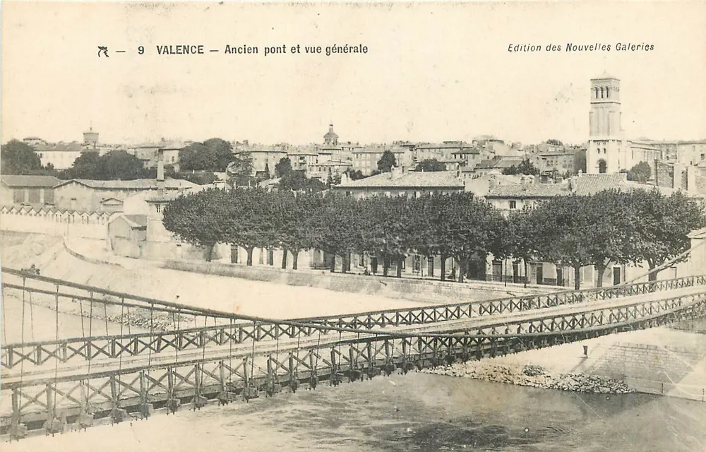 Valencia — Puente antiguo y vista general — Edición de las Nuevas Galerías - Anverso