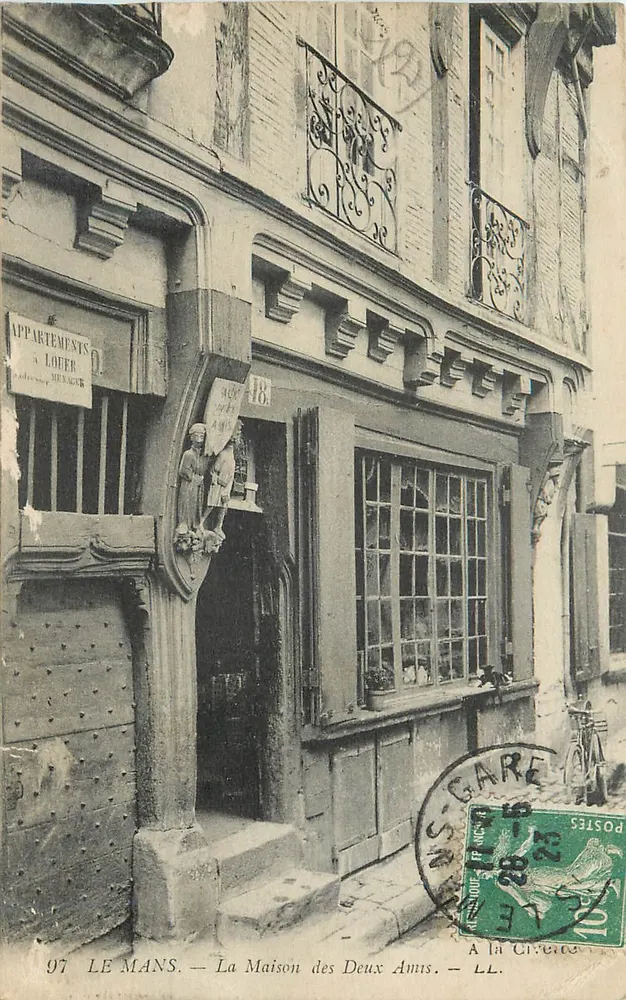 Le Mans — A Casa dos Dois Amigos — editor LL - Frente
