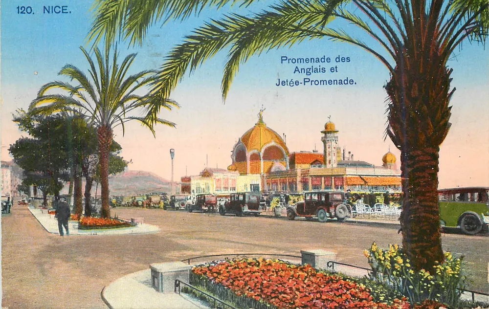 Nice — Promenade des Anglais et Jetée-Promenade — éditeur inconnu, n° 120 - Recto