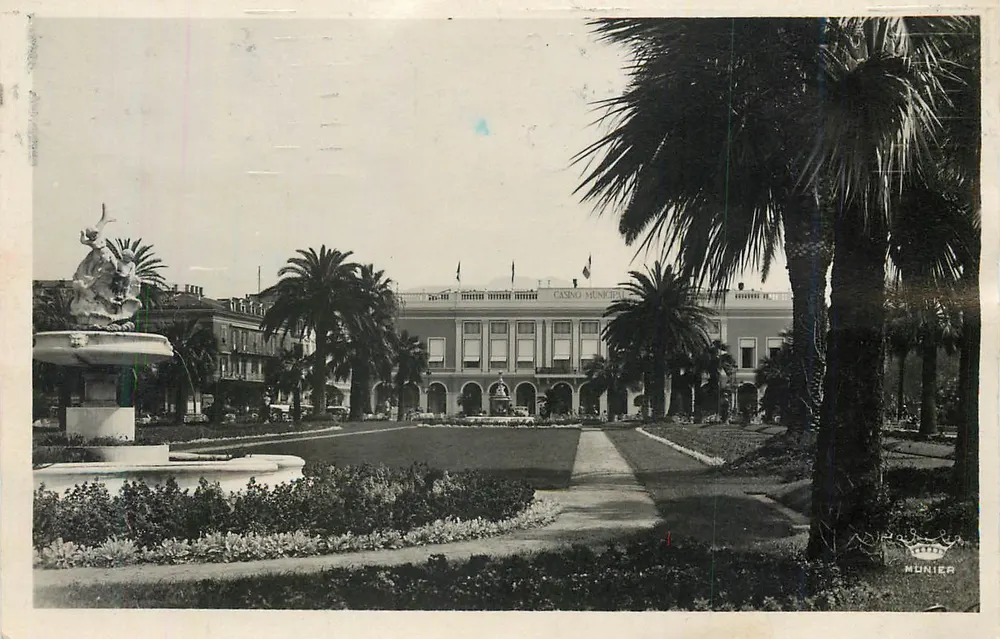 Casino Municipal — Monaco — éditeur Muniera - Recto