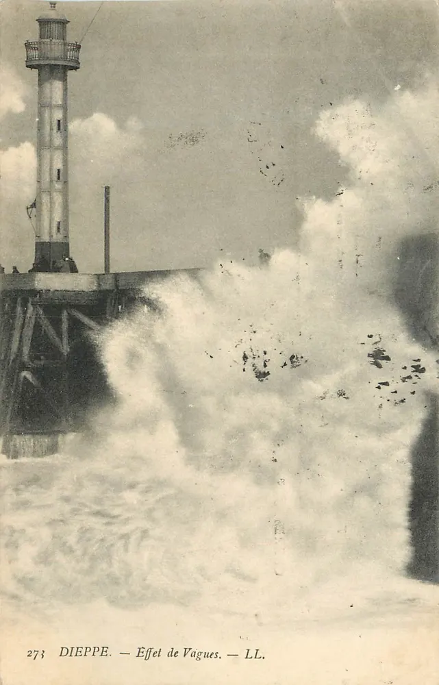 Dieppe — Efeito de Ondas — LL. - Frente