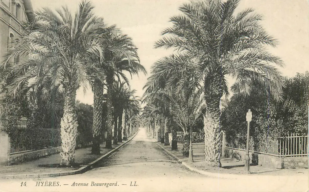 Hyères — Avenue Beauregard — LL. — n°14 - Frente