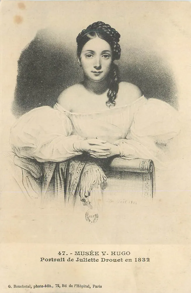 Juliette Drouet — Musée Y. Hugo — G. Bouchehal, Paris - Recto