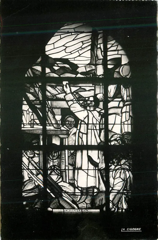 Gedenkfenster — In Memoriam — Die Storch - Vorderseite
