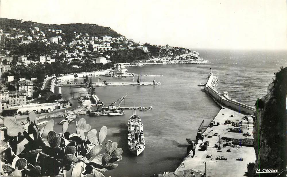 Haven van La Cigogne — panoramische uitzicht — uitgever LA CIGOGNE - Voorkant