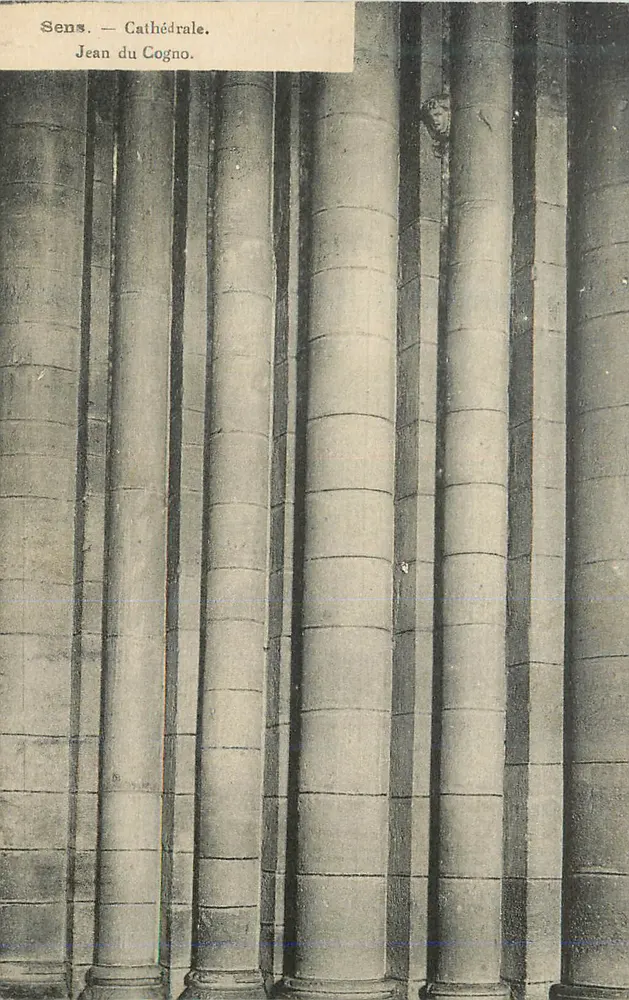 Sens — Catedral — Jean du Cogno - Frente