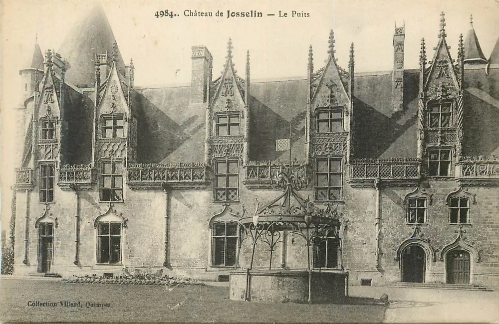 Castelo de Josselin — O Poço — Coleção Villard, Outumner - Frente
