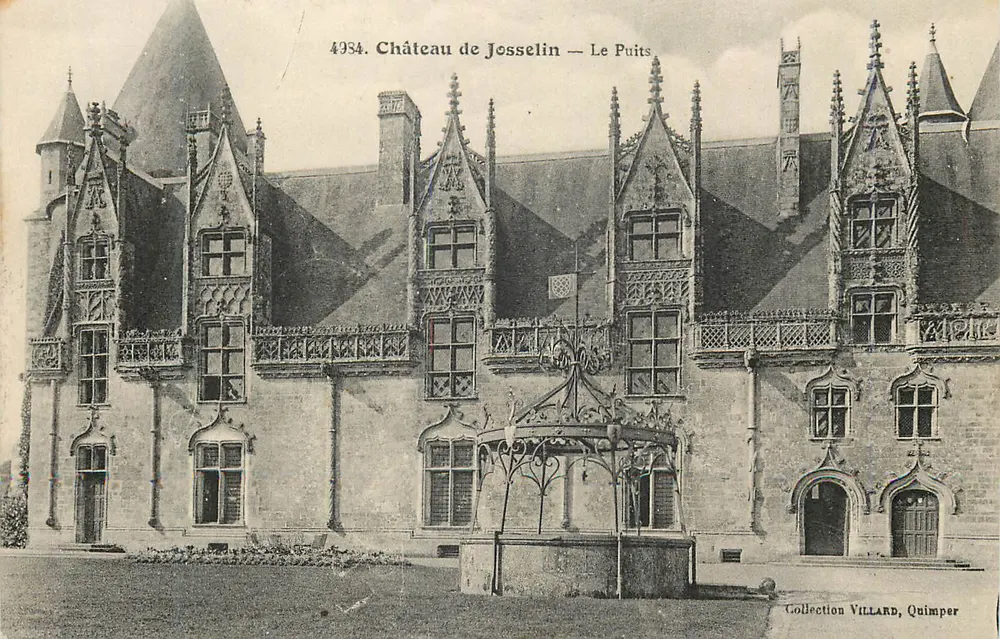Castelo de Jesselin — O Poço — Coleção VILLARD, Quimper - Frente