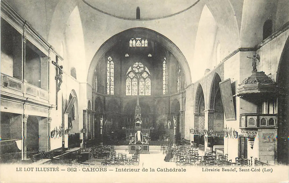Cahors — Intérieur de la Cathédrale — LE LOT ILLUSTRÉ — 862 - Recto