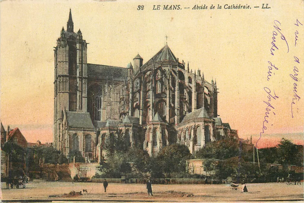Le Mans — Abside da Catedral — LL. — n°32 - Frente