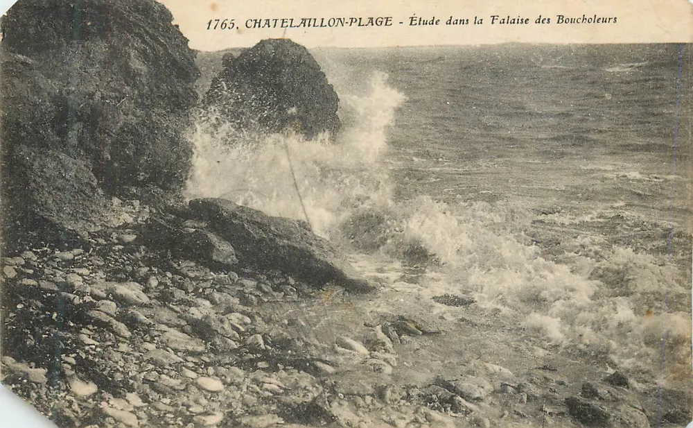 Châtelaillyon-Plage — Studie der Boucholeurs-Klippe — 1765 - Vorderseite
