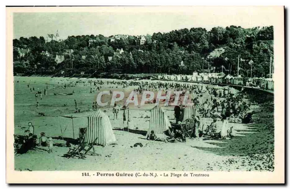 Perros-Guirec (C. du-N.) - La Playa de Trestraou — Edición del Printemp Perros-Guirec - Anverso