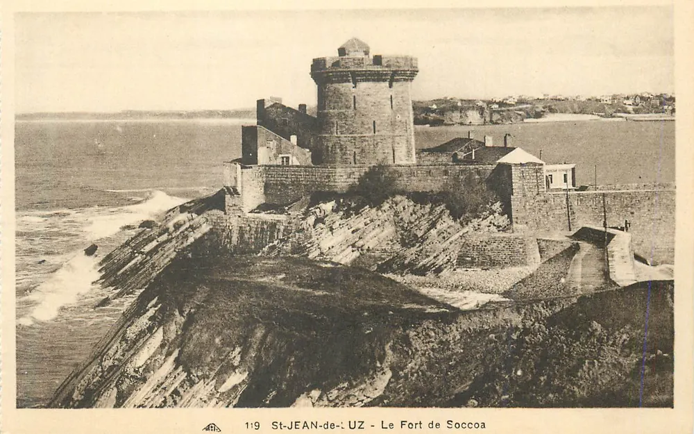 St-Jean-de-Luz - O Forte de Soccoa — editor '1:19' - Frente