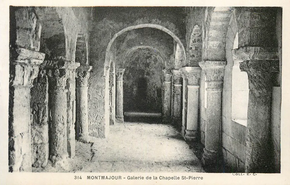 Montmajour - Galerie der Kirche Saint-Pierre — Coll. E. C. n° 314 - Vorderseite