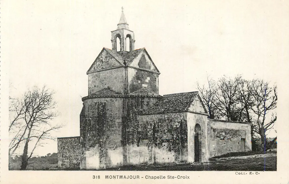 Montmajour - Capela Santa Cruz — editor Coll. E. C., n° de série 318 - Frente