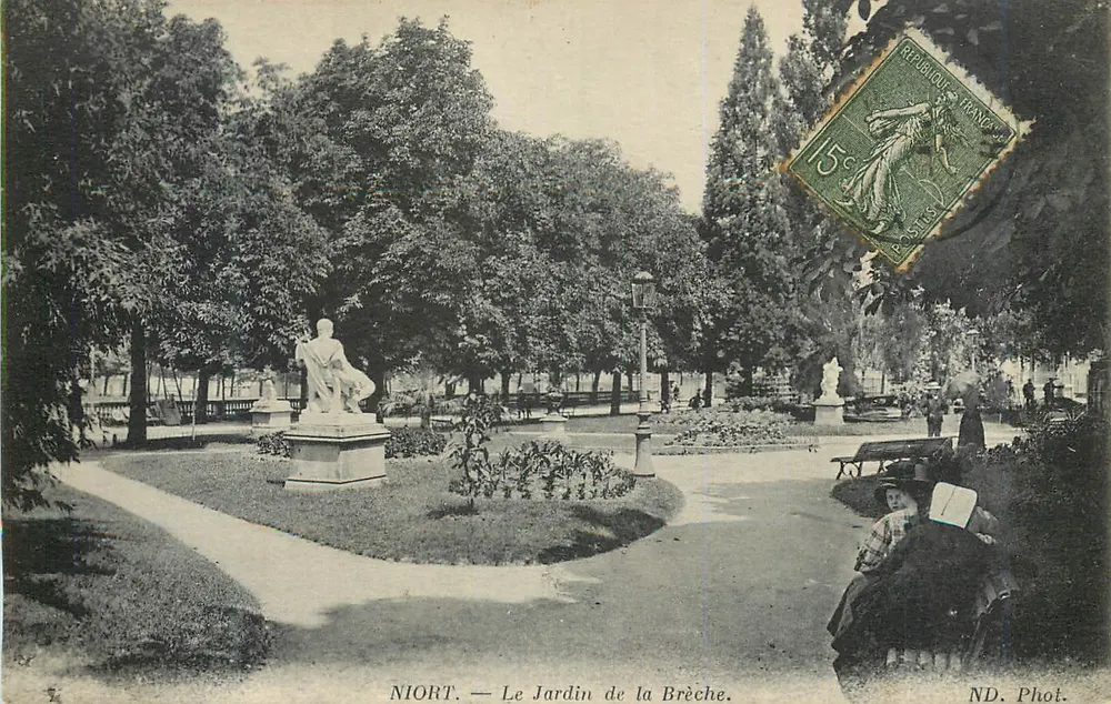 Niort — Il Giardino della Brèche — ND. Fot. - Recto