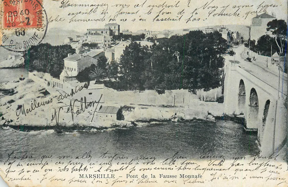 Marseille — Pont de la Fausse Monnaie - Vorderseite