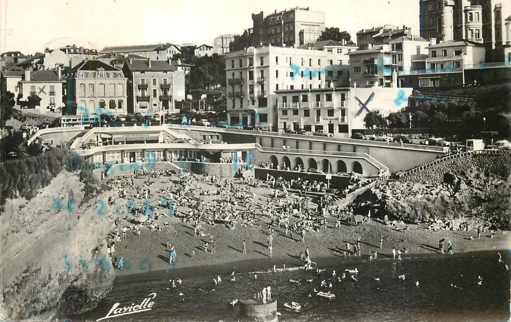 Praia de Larnielle — vista animada — editor Larnielle - Frente