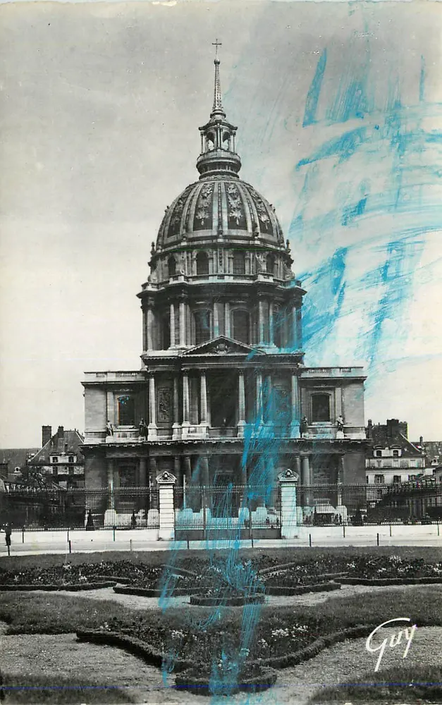 Dôme de la Sorbonne — Paris — éditeur Guy - Recto