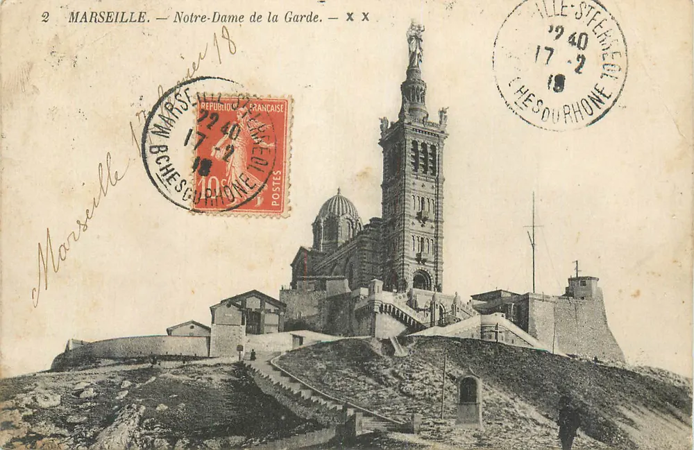 Marseille — Nossa Senhora da Guarda — editor desconhecido, n° 2 - Frente