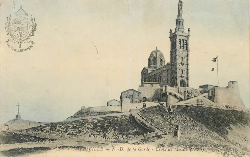 Marseille — N.-D. de la Garde — Croix de Mission (1820) - Vorderseite