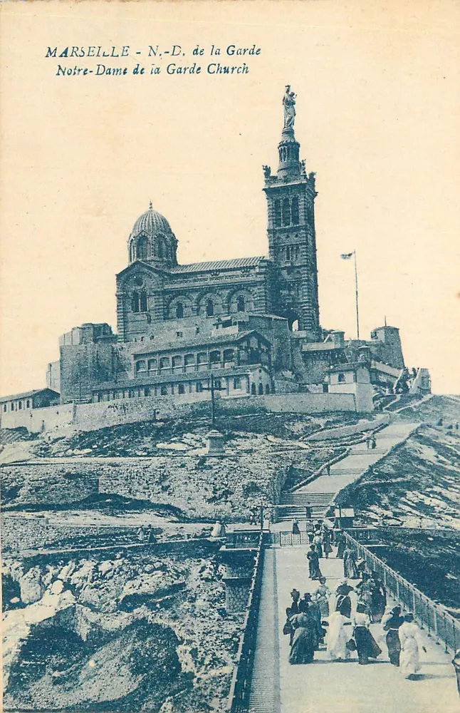 Marseille - N.-D. de la Garde — Église Notre-Dame de la Garde - Recto
