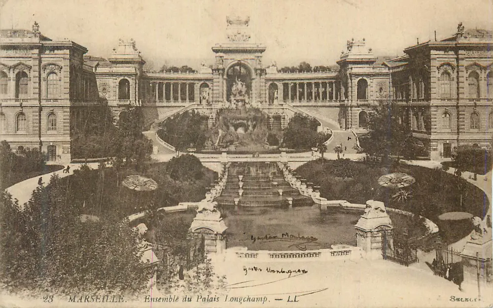 Marseille — Conjunto do Palácio Longchamp — Seleção - Frente