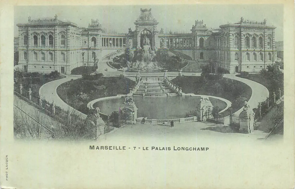 Marseille - O Palácio Longchamp — Fot. Lacour - Frente
