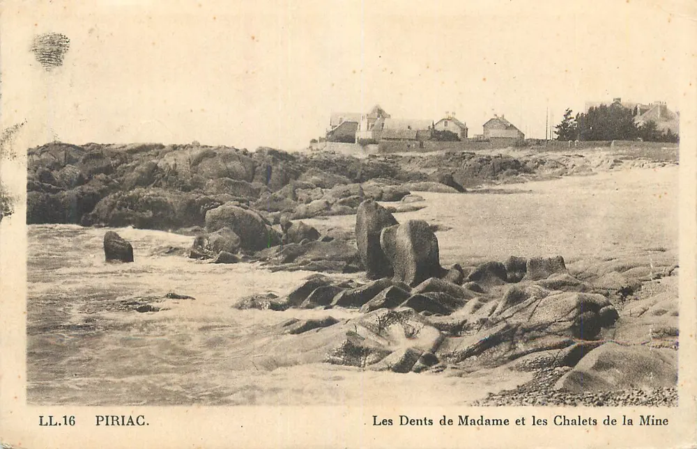 Piriac — Les Dents de Madame und die Chalets de la Mine — LL.16 - Vorderseite
