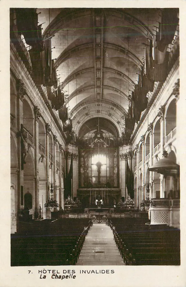Hôtel des Invalides — La Chapelle — Editor não identificado, n° de série 7 - Frente