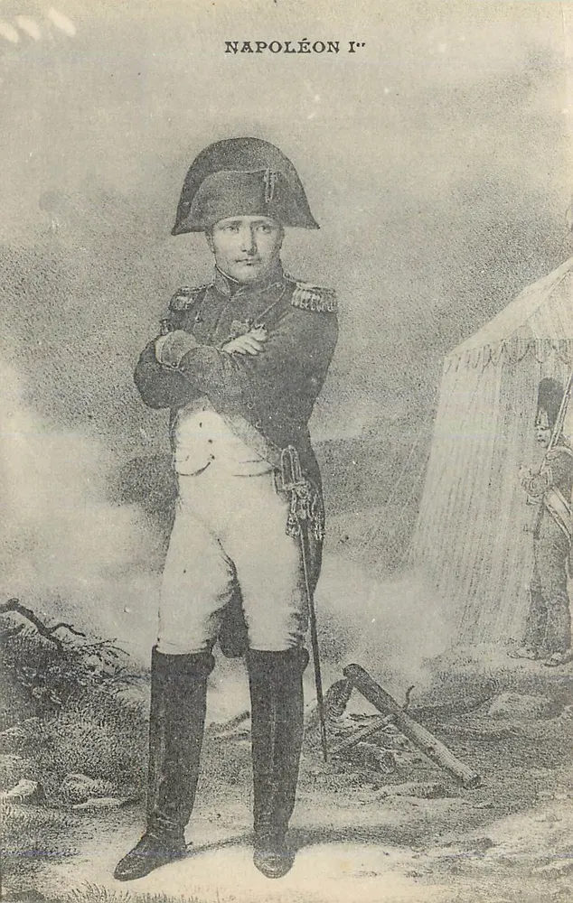 Napoleon I — portret wojskowy — wydawca i numer seryjny nieczytelne - Awers
