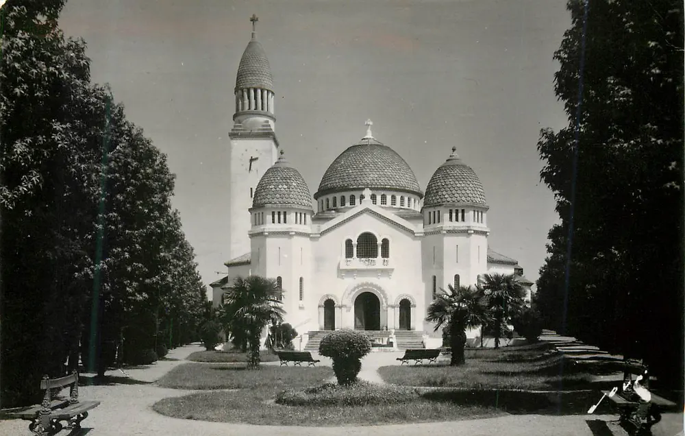 Igreja de Santa Maria da Garoupe — vista geral — editor desconhecido, número de série não visível - Frente
