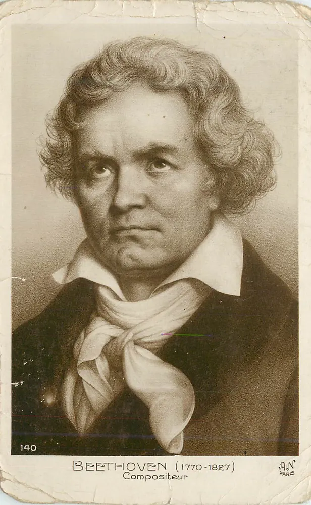 Beethoven — Compositore — A.N. Paris, n° 140 - Recto
