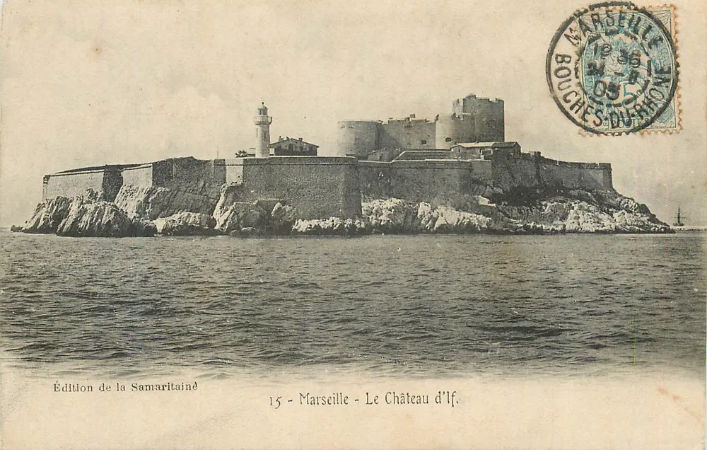 Marselha - O Castelo de If — Edição da Samaritaine, n°15 - Frente