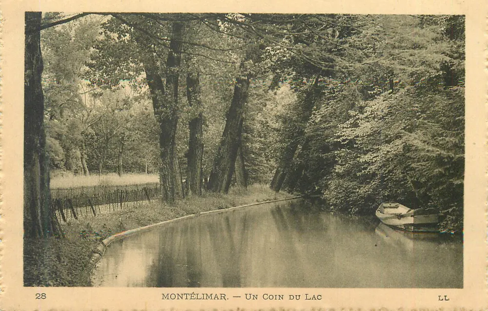 Montélimar — Un Rincón del Lago — LL, n°28 - Anverso