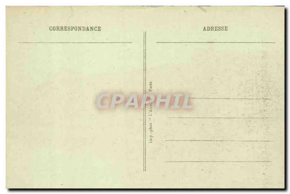 Paris - Die Gare du Quai d'Orsay und das Palais — Imp. phot. 'L'Atelier' Paris, n°39 - Rückseite
