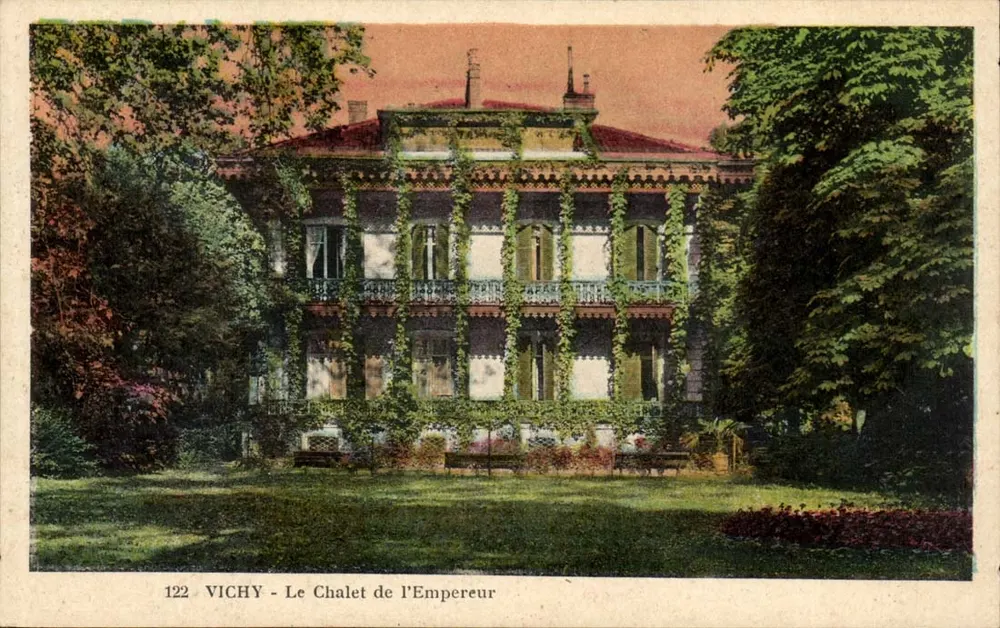 Vichy - O Chalet do Imperador — editor Livraria do Casino, n° 122 - Frente