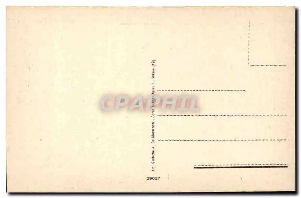 Piazza San Pietro e Vaticano — Rome — Art. Grafiche A. De Alessandri, Milano - Verso