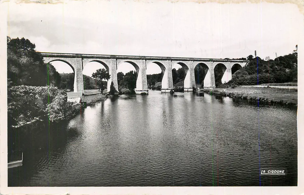 Viadotto sul canale — La Cigogne - Recto