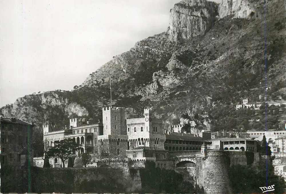 Schloss Monaco — Panoramablick — Verlag 'mar' - Vorderseite