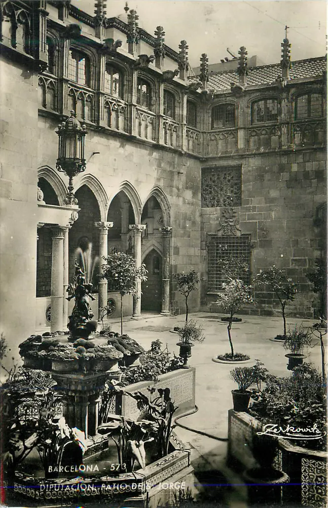 Binnenhof van de Diputación - Patio de Jorge — Zerkowitz, n° 573 - Voorkant