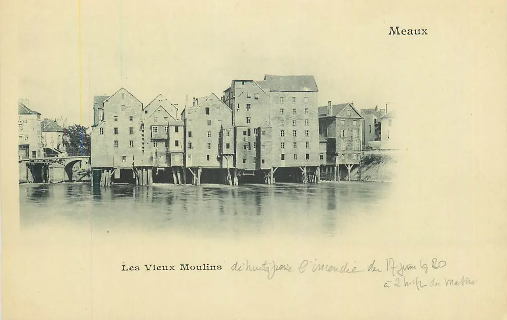Les Vieux Moulin — Meaux — Verleger unbekannt, Seriennummer nicht sichtbar - Vorderseite