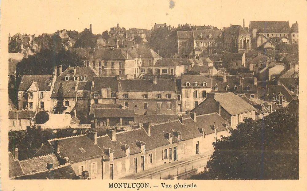 Montluçon — Vista geral - Frente
