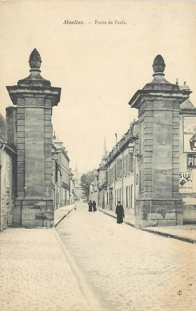 Moulin - Porta de Paris — editor não identificado, número de série não visível - Frente