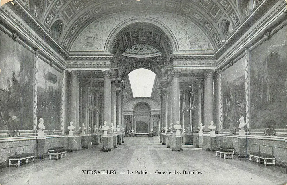 Versailles — Le Palais - Galerie des Batailles - Recto