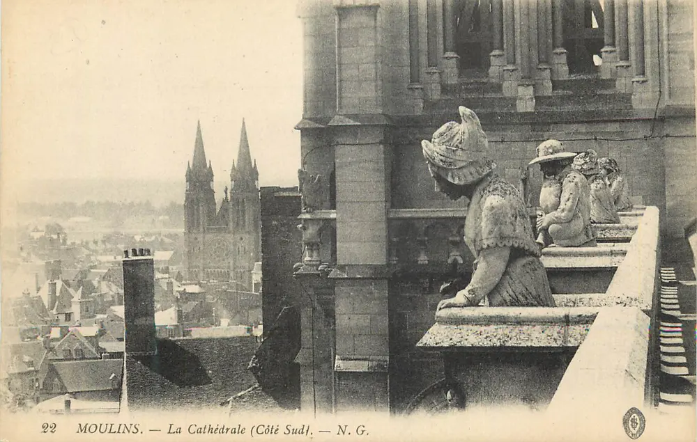 Moulins — La Cathédrale (Côté Sud) — N.G. - Recto