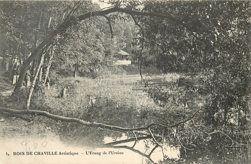 Bois de Chaville Künstlerisch – Der Ursine-See - Vorderseite