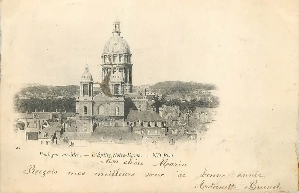 Boulogne-sur-Mer — Kirche Notre-Dame — ND Phot - Vorderseite